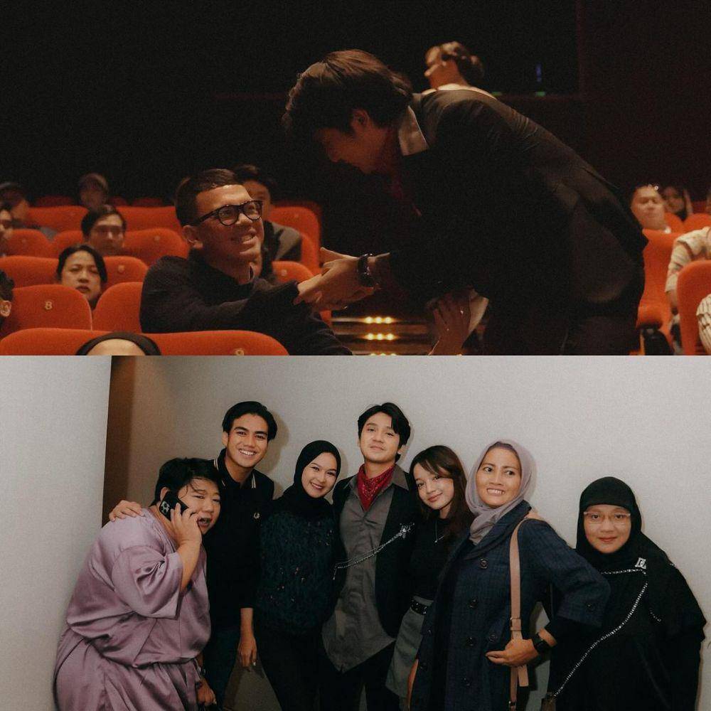 potret Arbani Yasiz di gala premiere Ancika (instagram.com/arbaniyasiz)