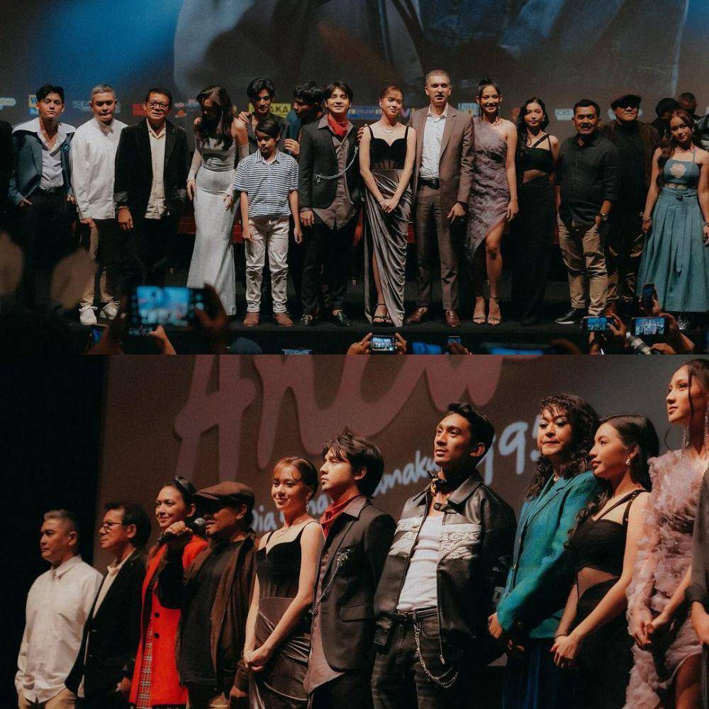 potret Arbani Yasiz di gala premiere Ancika (instagram.com/arbaniyasiz)