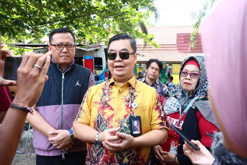 Dirjen Dukcapil Teguh Setyabudi ketika diwawancarai (Dok. Dirjen Dukcapil)