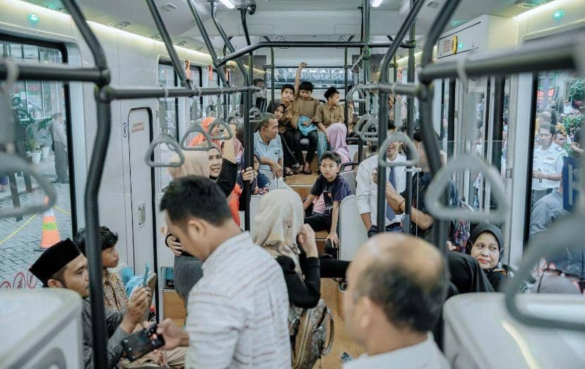 Bus Listrik Gratis Pemerintah Kota Medan (Dok. Diskominfo Medan)