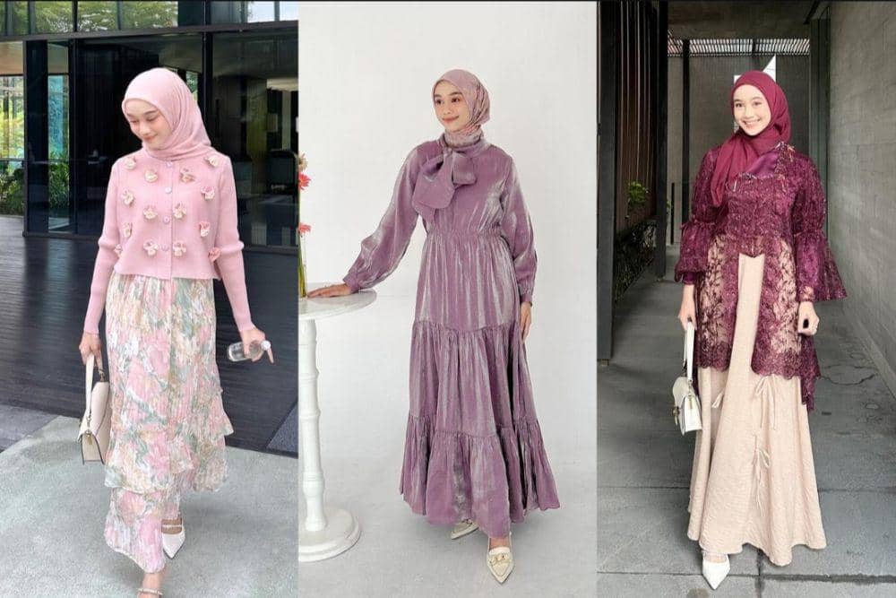 9 OOTD Hijab ala Ravira Naila Khansa, Cewek Kue yang Colorful!