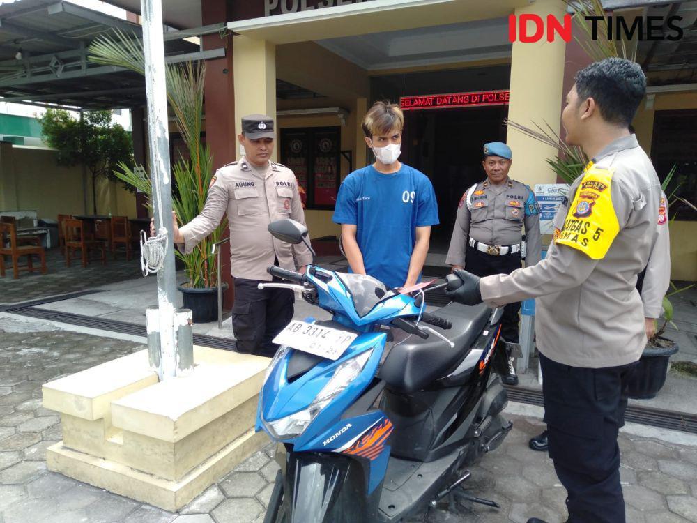 Curi Sepeda Motor Teman, Pelaku Temani Korban Lapor Polisi