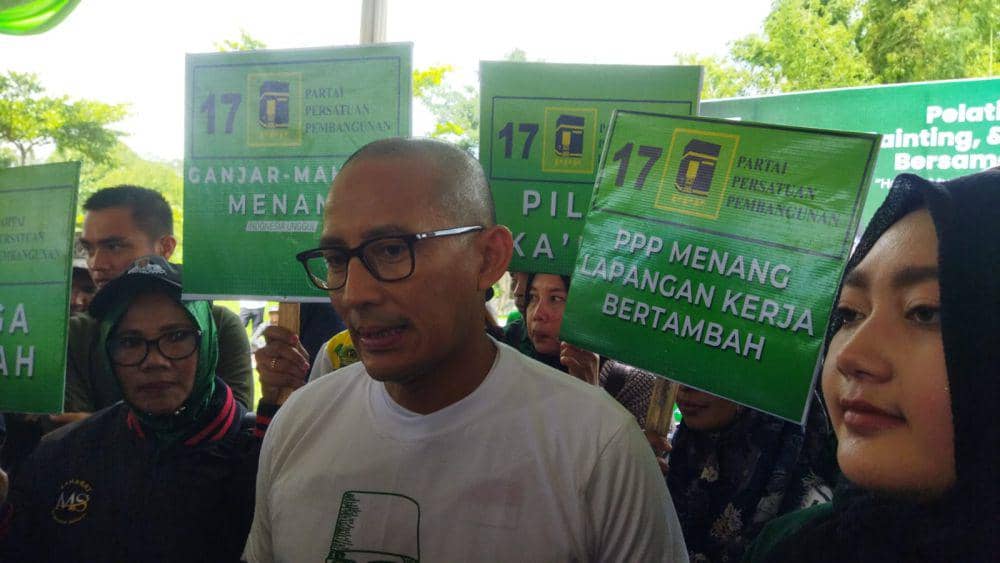 Sandiaga Ajak Kader PPP Menangkan Ganjar-Mahfud dengan Sejuk