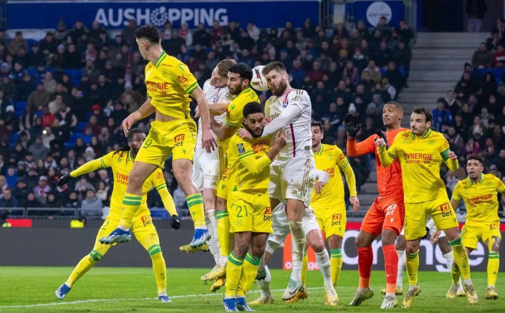 Lyon melawan FC Nantes pada pekan ke-17 Ligue 1 2023/2024. (ol.fr)