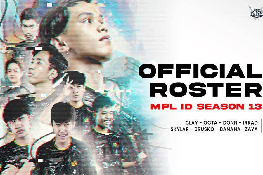 Official Roster RRQ terbaru (youtube.com/Team RRQ)