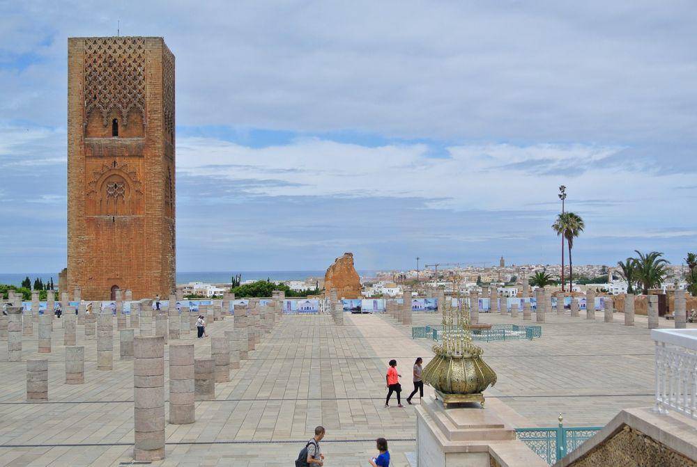 Menara Hassan sebagai Ikon Kota Rabat Maroko (pixabay.com/Larsonb)