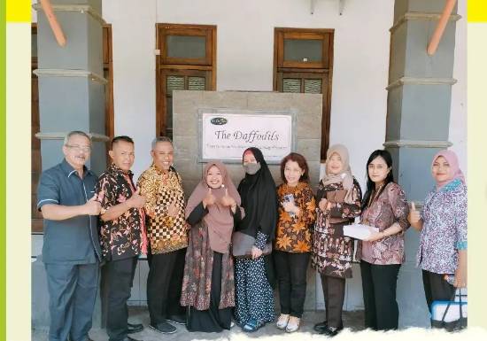 Kunjungan anggota DPRD Salatiga ke Daffodils. (instagram.com/ourdaffodils)
