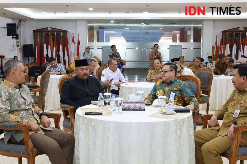 Rapat koordinasi antara Pemkab Kukar dengan Otorita IKN. Foto Humas OIKN (IDN Times/Ervan)