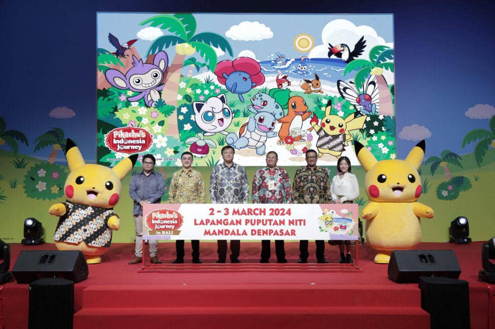Press Conference Pikachu’s Indonesia Journey. 11 Januari 2024. (dok. The Pokemon Company)