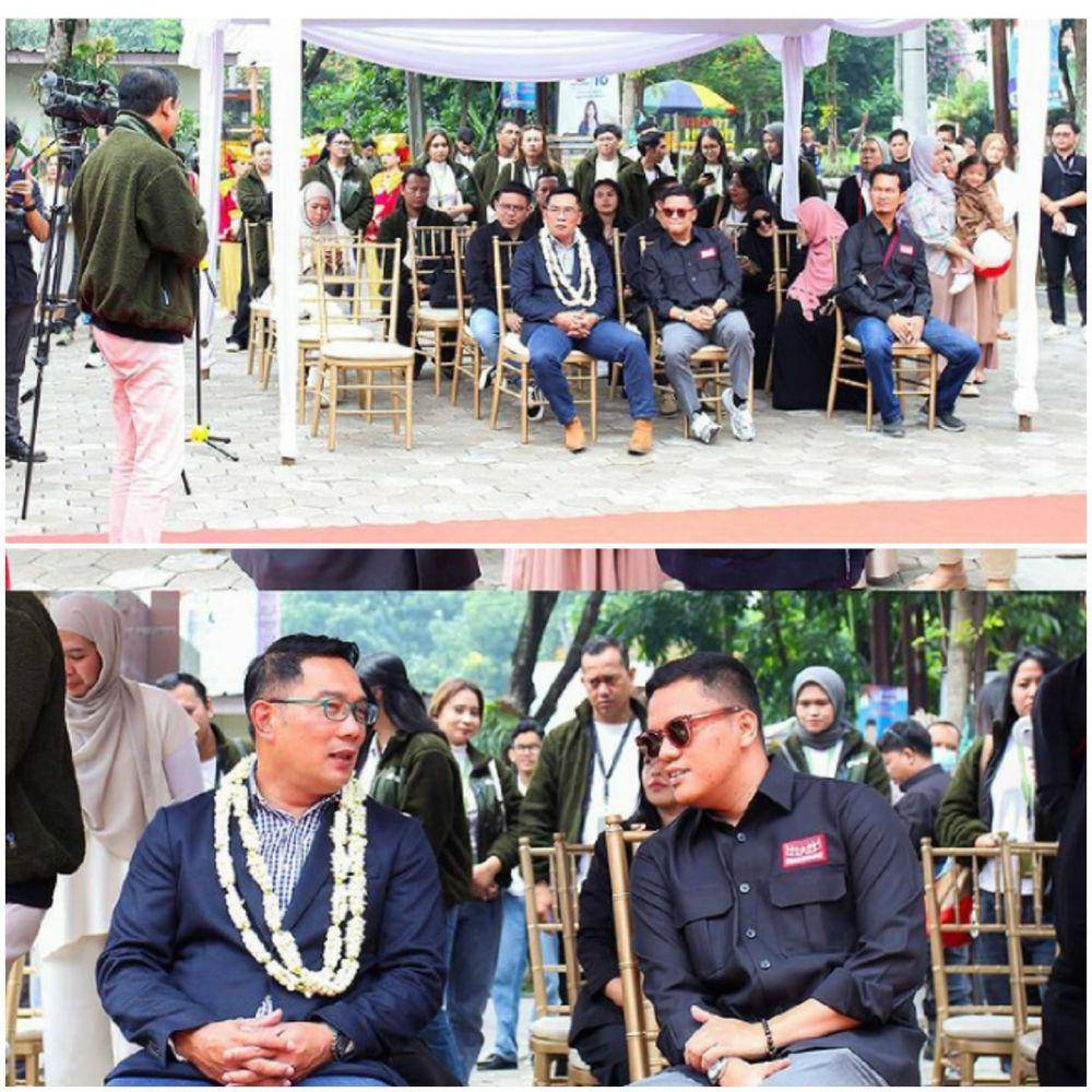 potret peresmian RM Arief Muhammad di Bandung oleh Ridwan Kamil (instagram.com/ariefmuhammad)