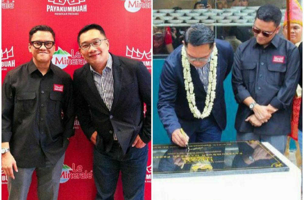 8 Potret Peresmian RM Arief Muhammad di Bandung oleh Ridwan Kamil