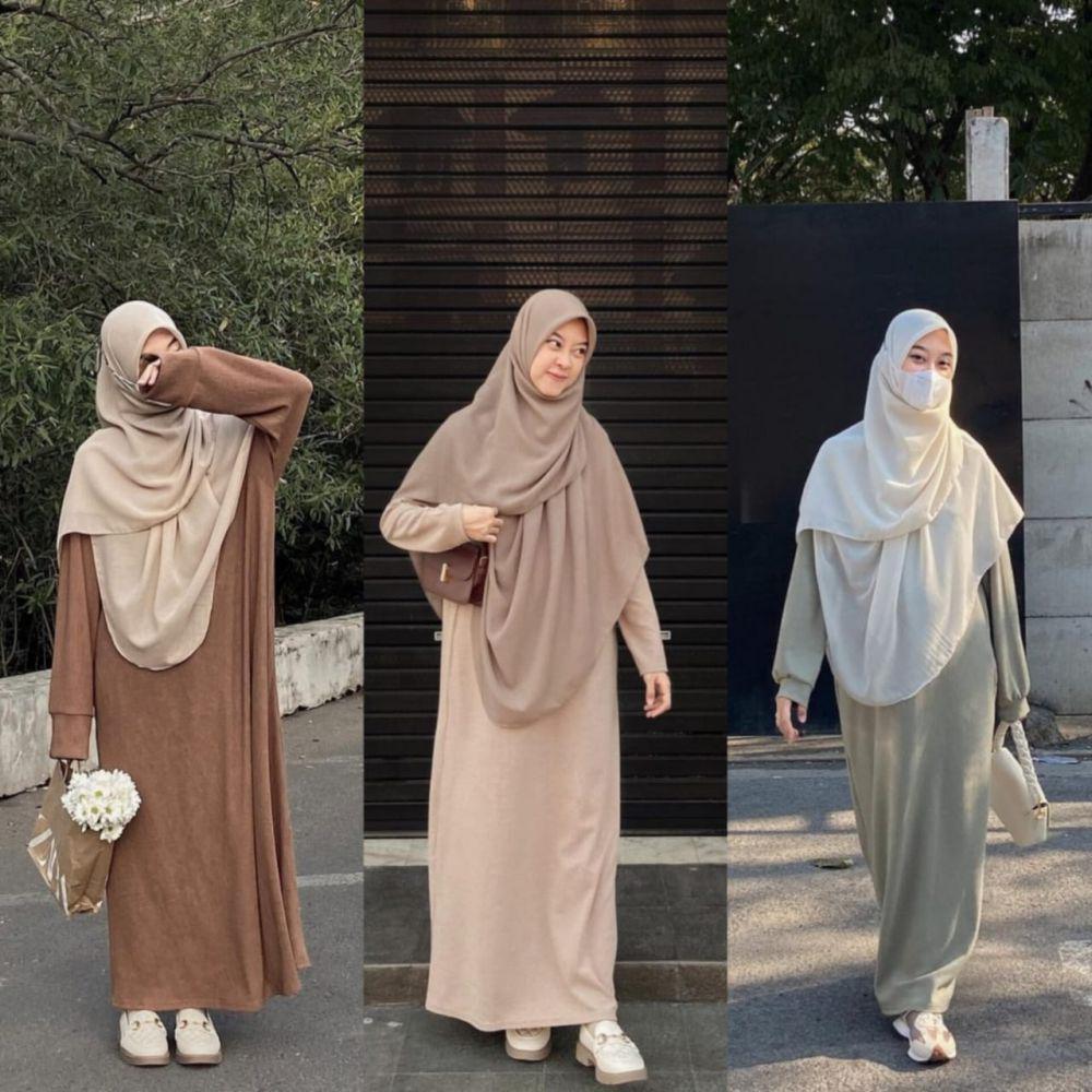 10 Rekomendasi OOTD Muslimah Simpel dan Elegan ala Nadbilqis