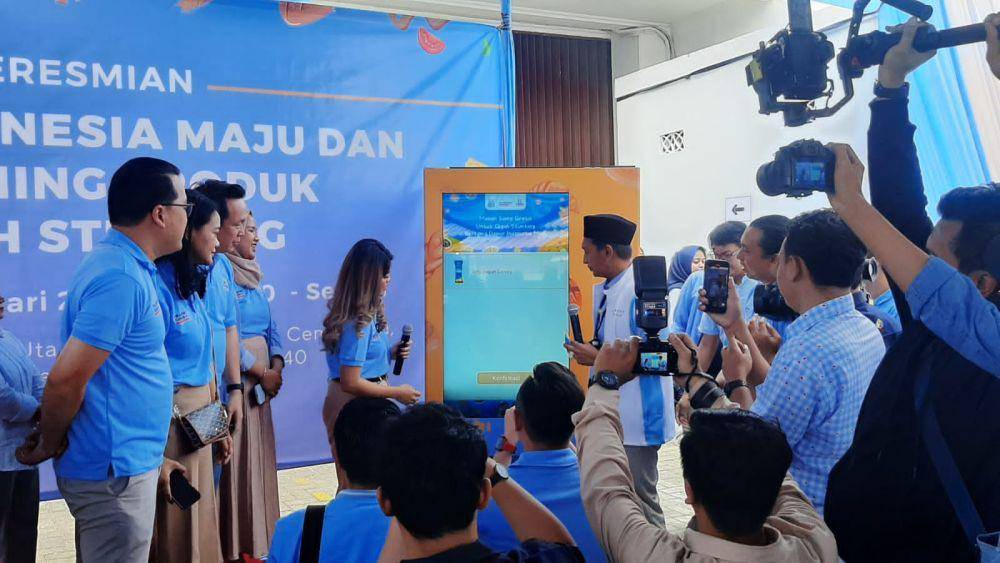 Tim Kampanye Nasional (TKN) Pemilih Muda (Fanta) Prabowo-Gibran meresmikan Dapur Indonesia Maju dan meluncurkan produk makanan untuk mencegah stunting di Kemayoran, Jakarta Pusat, Sabtu (13/1/2024). (Dok. TKN Fanta)
