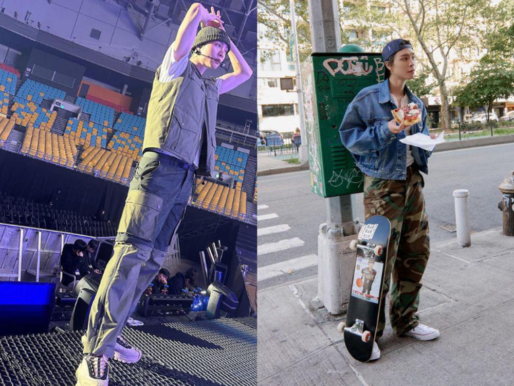 8 Inspirasi Padu Padan Cargo Pants ala Johnny NCT, Nyentrik dan Trendi!