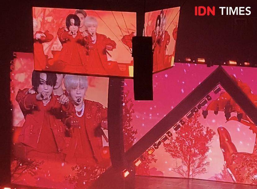 konser THE UNITY - NCT 127 3RD TOUR NEO CITY : JAKARTA di hari pertama, Sabtu (13/1/2024) (IDN Times/Rani Asnurida)