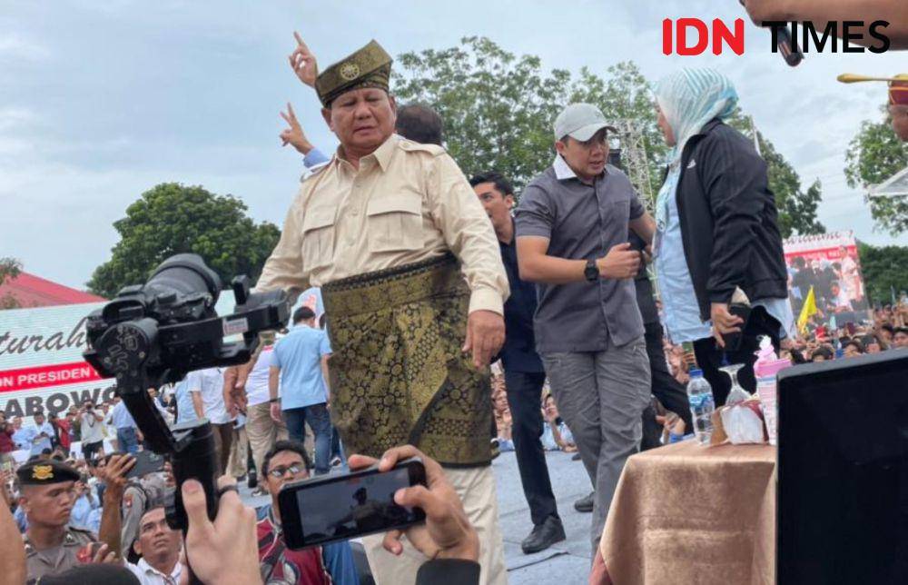 Calon Presiden Indonesia, Prabowo Subianto (IDN Times / Putra Gema Pamungkas)