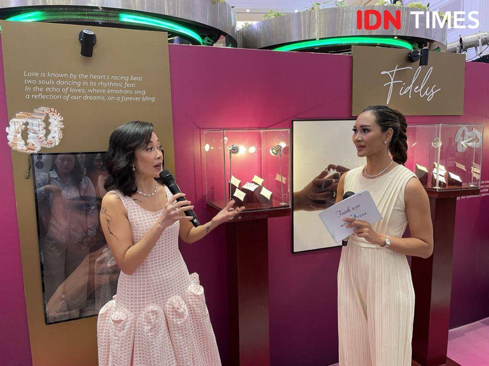 Peluncuran resmi koleksi Frank and Co. X Monica Ivena, pada Jumat (12/1/24) di Plaza Indonesia, Jakarta Pusat. (IDN Times/Dina Fadillah Salma)