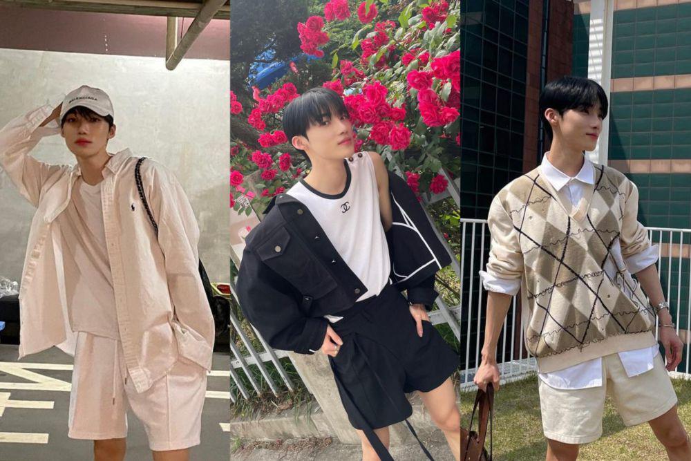 7 Padu Padan Celana Pendek ala New THE BOYZ, Gayanya Simpel nan Modis!