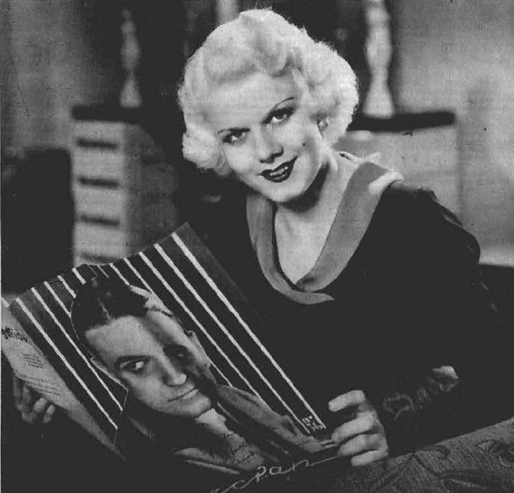Jean Harlow (commons.wikimedia.org/Desconocido - Revista Ecran)