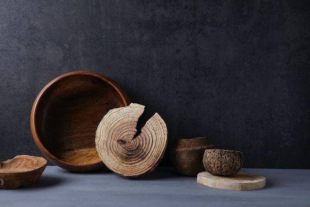 ilustrasi mangkuk kayu (unsplash.com/Max Letex)