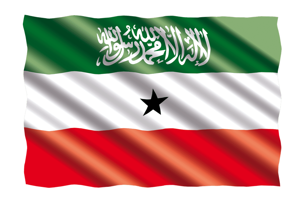 ilustrasi bendera Somaliland.(pixabay.com/jorono)