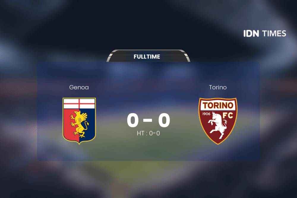 Duel Genoa Vs Torino Berakhir Antiklimaks