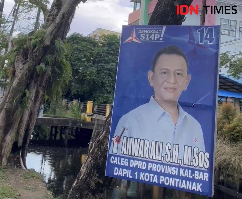 Aktivis lingkungan sebut caleg penusuk pohon tak tau manfaat pohon. (IDN Times/Istimewa).