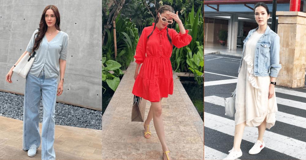 9 Ragam Outfit Minimalis ala Cathy Sharon, Anti Salah Kostum!