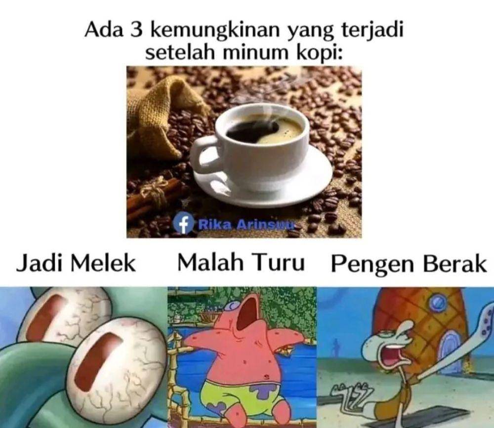 meme Patrick tidur (instagram.com/papapetrik.id)