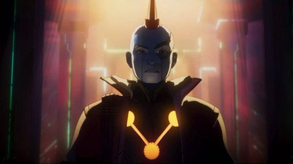 Nebula menjadi Nova Prime yang baru. (dok. Marvel Studios/What If...?)