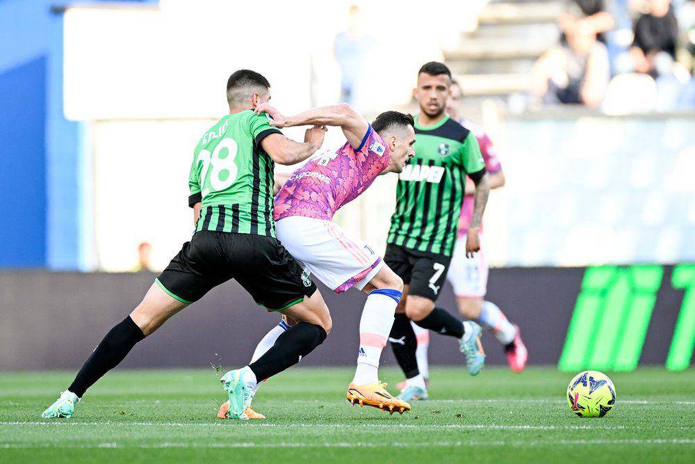 Sassuolo melawan Juventus di Serie A 2022/2023. (twitter.com/juventusfc)