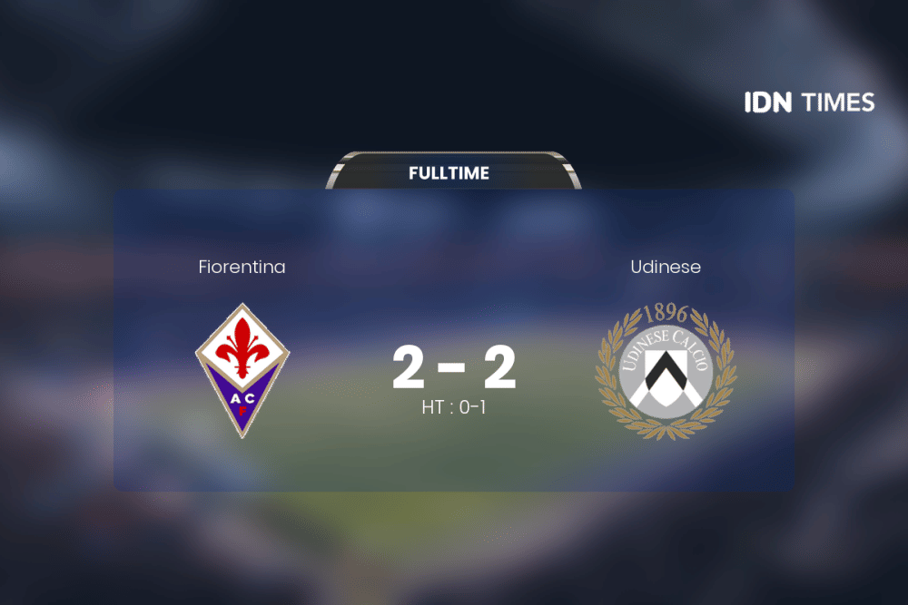 Duel Fiorentina Vs Udinese Berakhir Antiklimaks