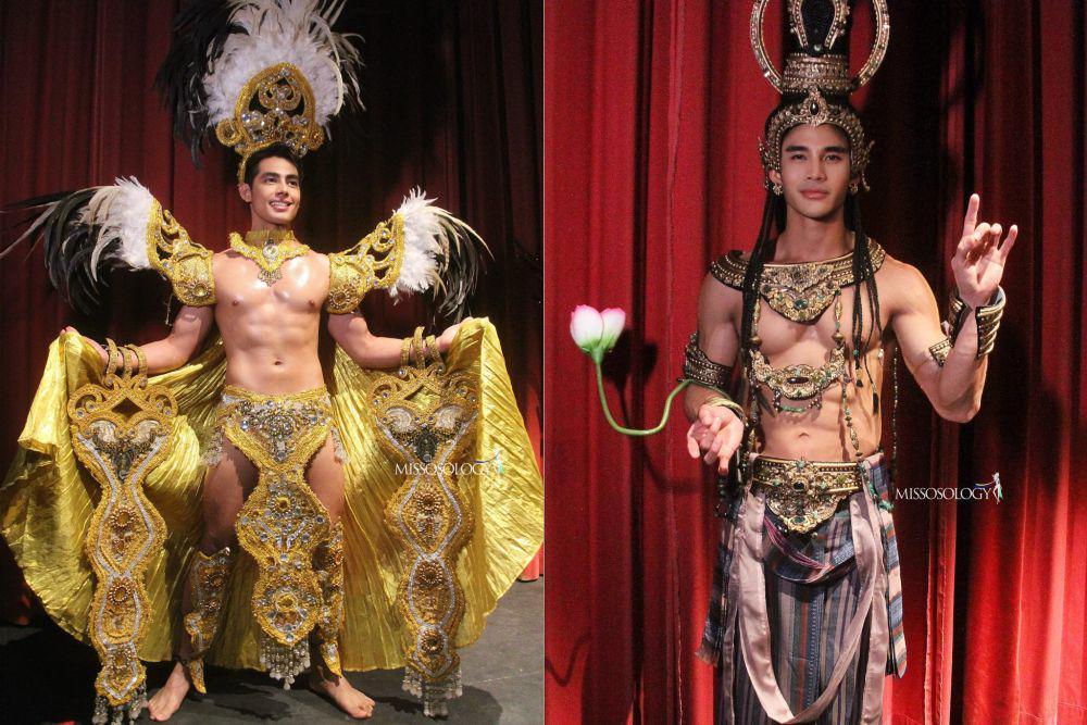 22 Potret National Costume Finalis Mister Grand International 2023