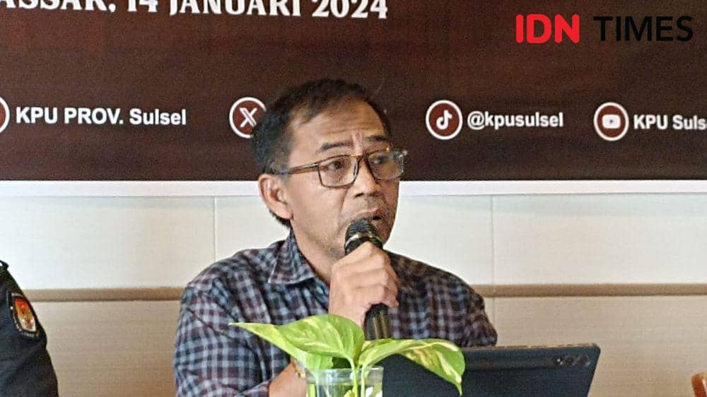 Koordinator Divisi Perencanaan dan Logistik KPU Sulsel, Marzuki. IDN Times/Dahrul Amri Lobubun