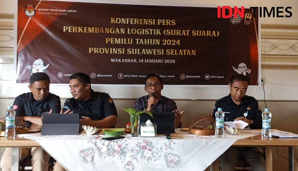 Koordinator Divisi Perencanaan dan Logistik KPU Sulsel, Marzuki. IDN Times/Dahrul Amri Lobubun