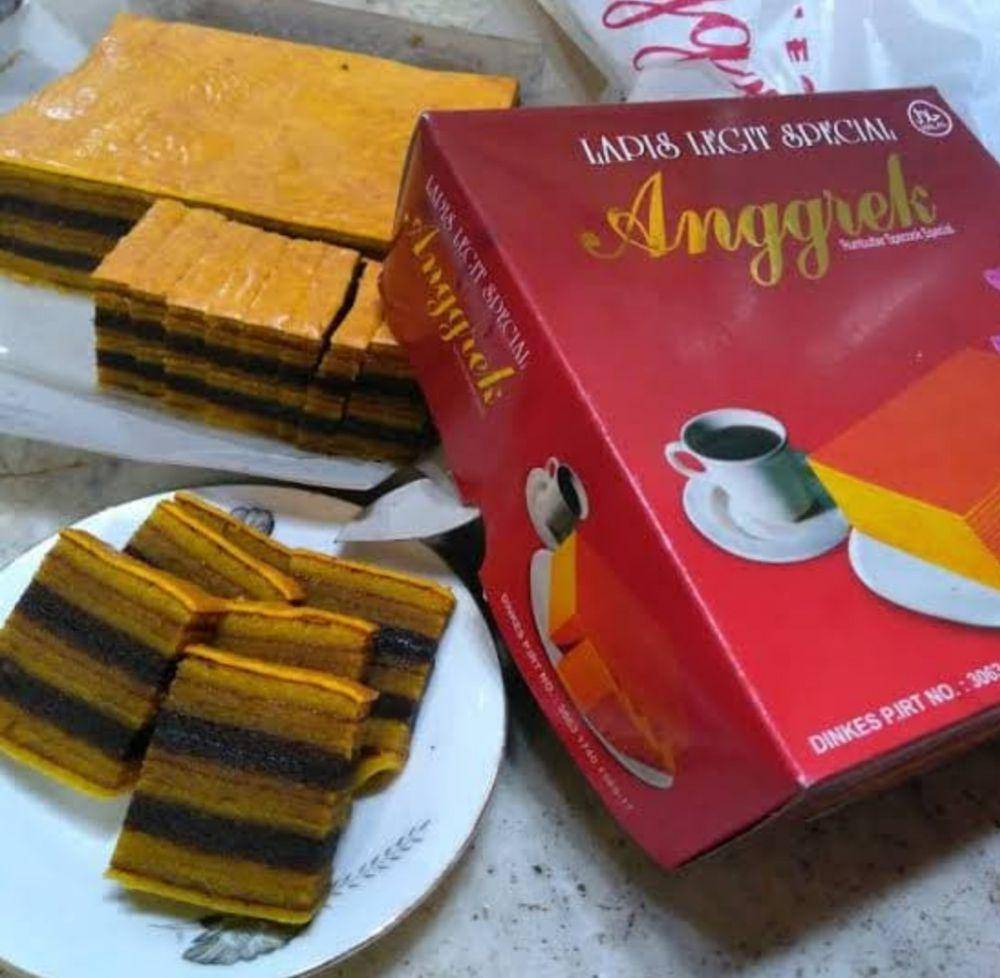 potret kue lapis legit di Anggrek Lapis Legit Spesial (tokopedia.com/Ran Ols)