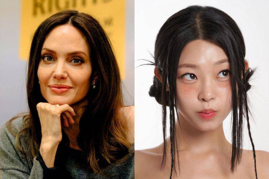 Makeup High dan Low Visual Weight. (instagram.com/angelinajolie | instagram.com/hazelchoiii)