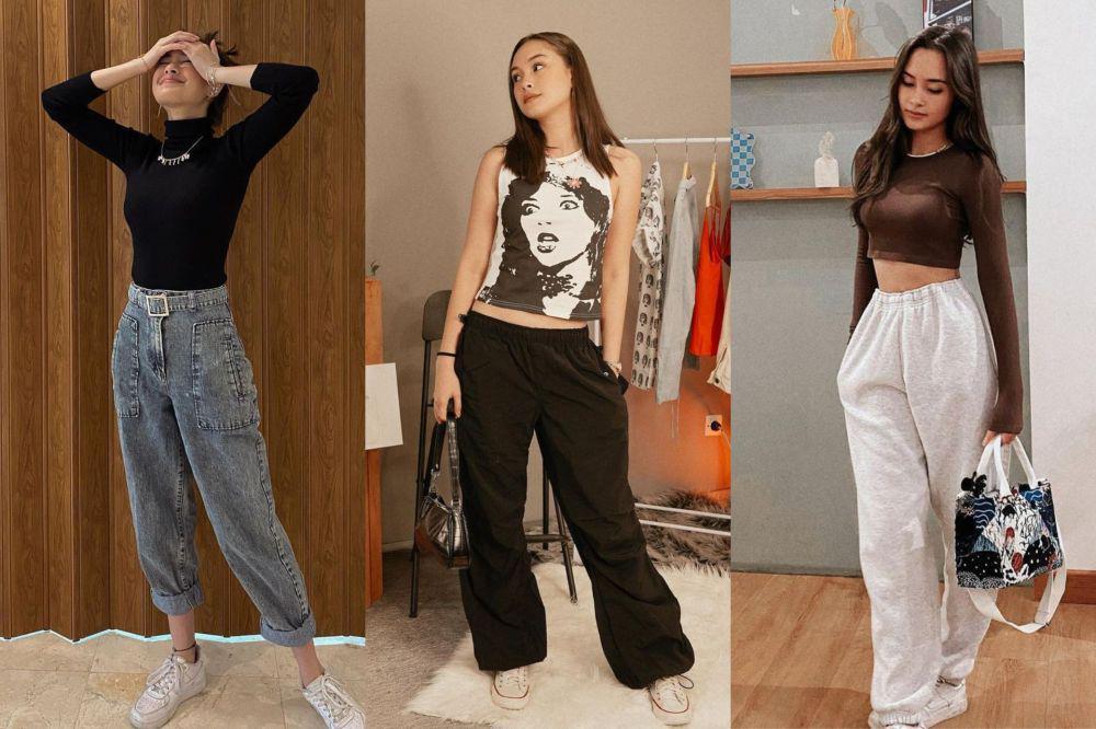 9 Mix and Match Celana Panjang ala Caitlin Halderman, Trendi!