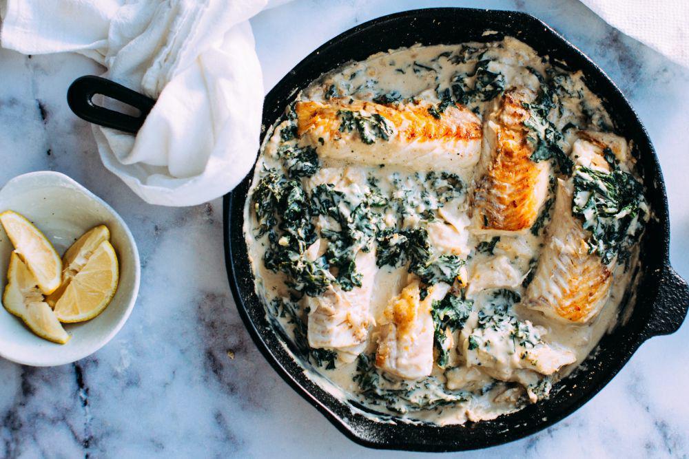 5 Pelengkap Menikmati Salmon Creamy Spinach, Gak Bikin Enek!