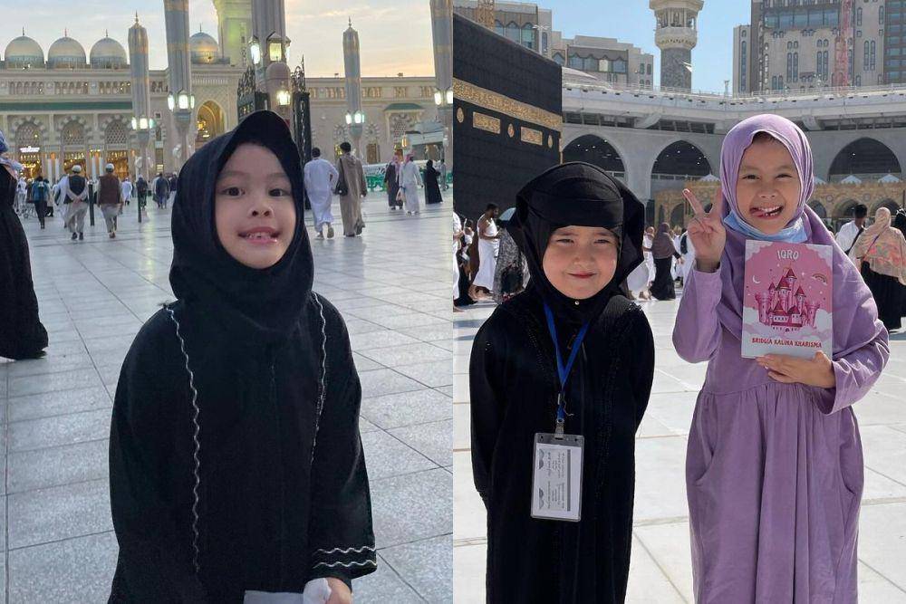 potret Bridgia jalani umrah (instagram.com/septriasaacha)