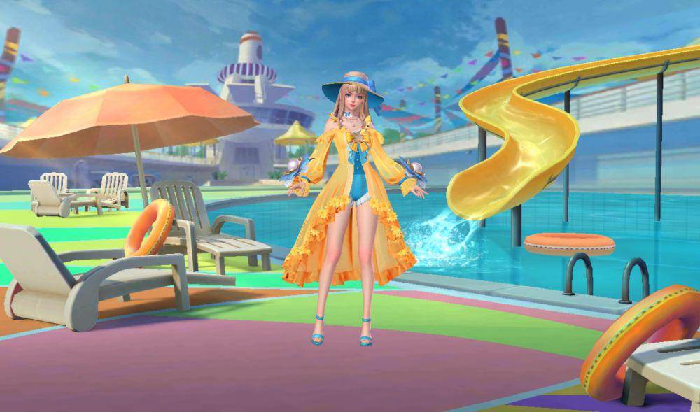 tampilan skin Guinevere Summer Breeze (dok. Moonton/Mobile Legends)
