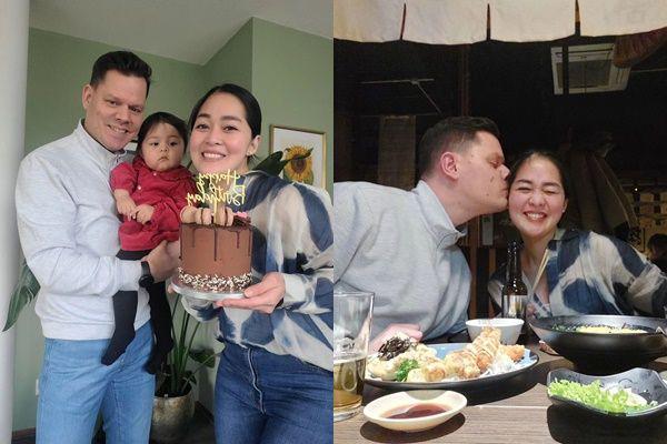 7 Potret Ultah Ke-34 Gracia Indri, Dirayakan Sederhana Bareng Suami