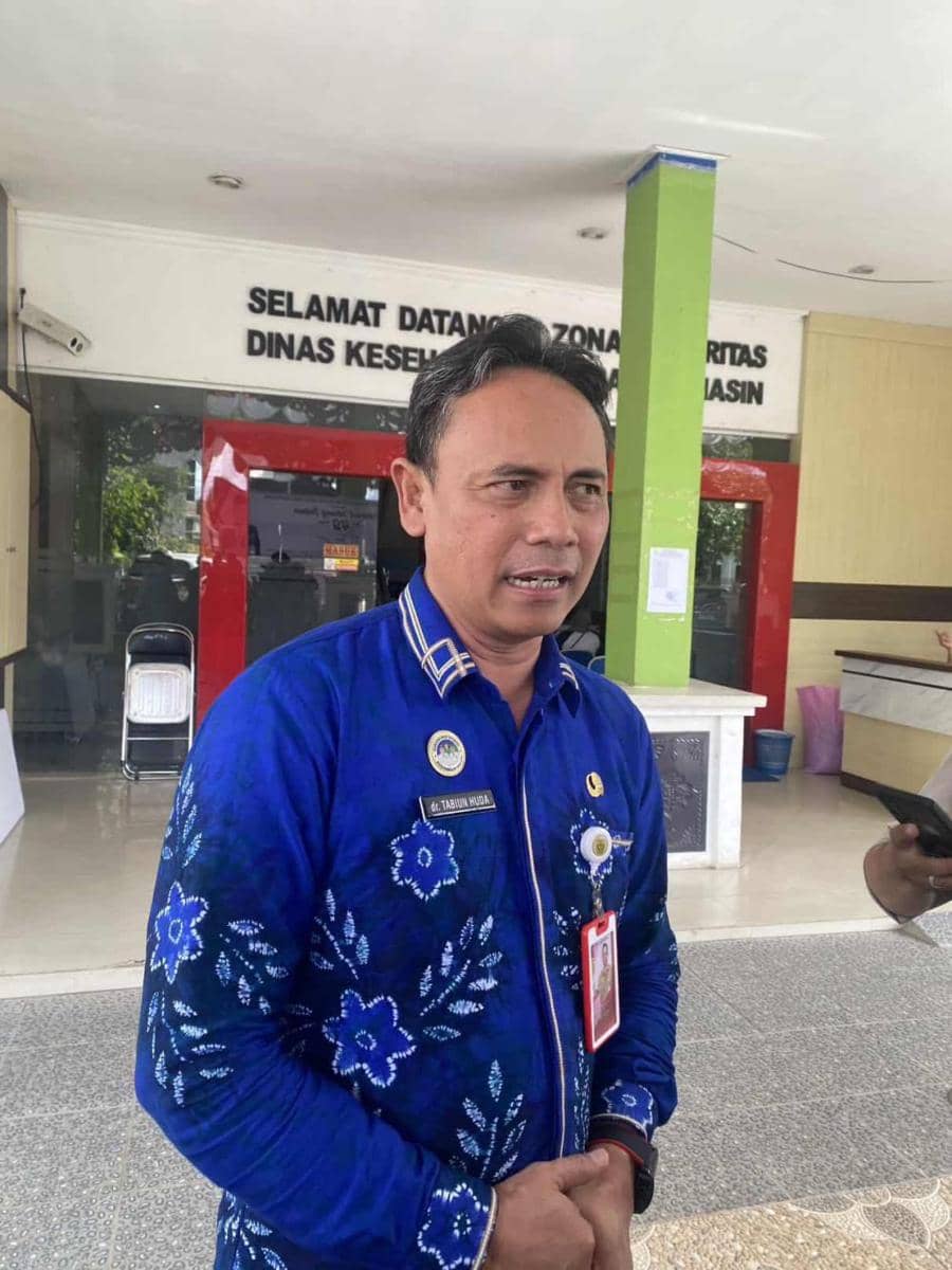 Kepala Dinkes Kota Banjarmasin, dr Tabiun Huda
