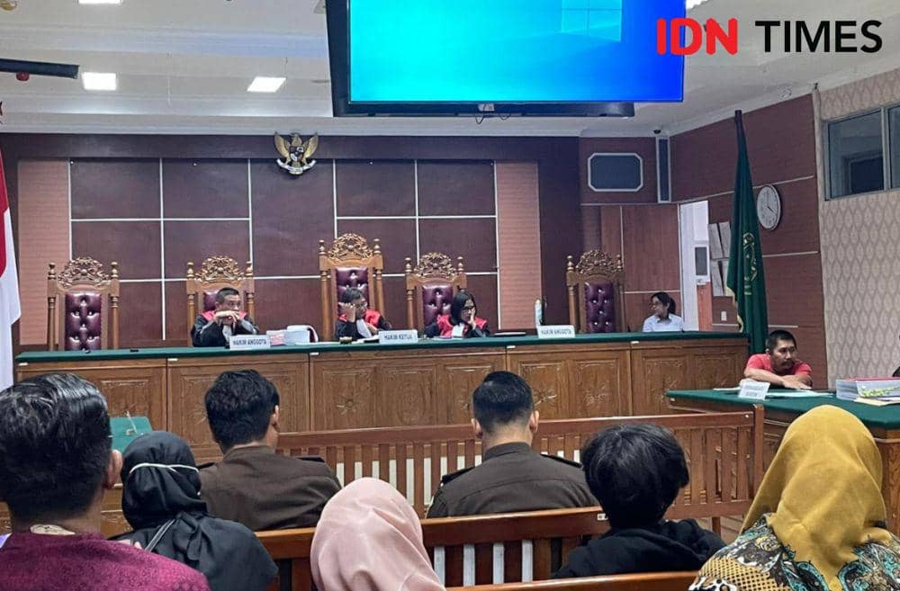 Proses persidangan terdakwa Iswandi di Pengadilan Negeri Batam (IDN Times / Putra Gema Pamungkas)