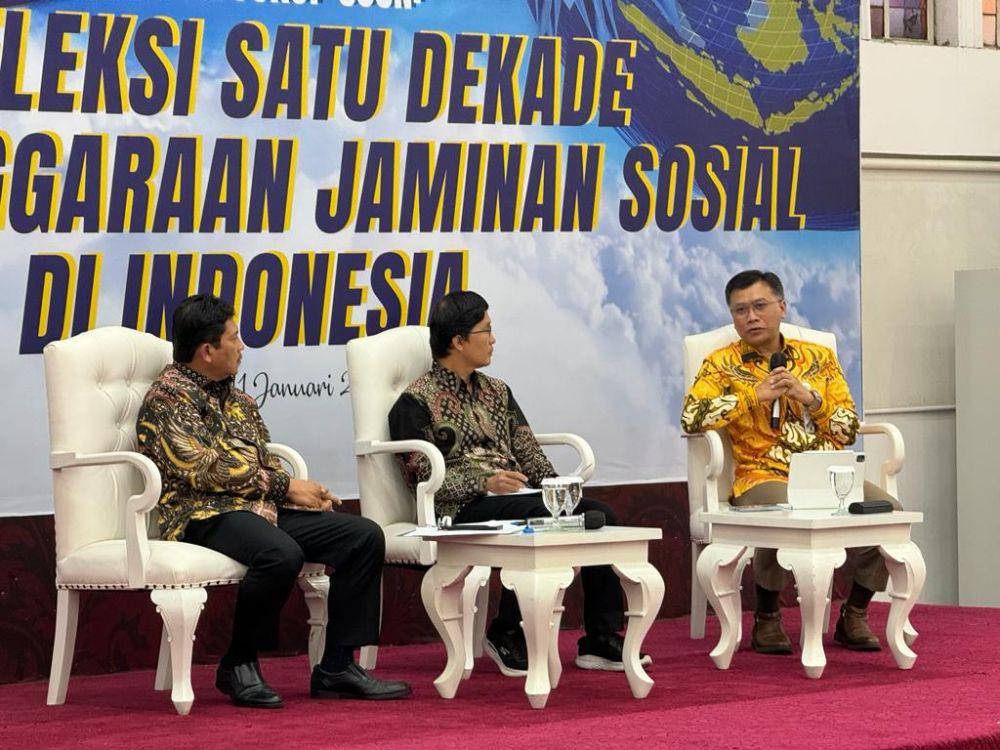 Direktur Perencanaan Strategis dan Teknologi Informasi BPJS Ketenagakerjaan, Pramudya Iriawan Buntoro. (dok. BPJS Ketenagakerjaan)