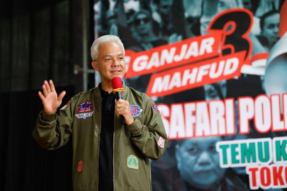 Ganjar Pranowo kampanye di Purbalingga, Senin (15/1/2024) (IDN Times/Istimewa)