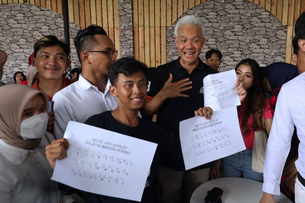 Ganjar Pranowo kampanye di Purbalingga, Senin (15/1/2024) (IDN Times/Istimewa)