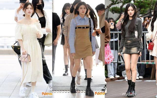 12 Ide OOTD Hangout ala Gaeul IVE, Trendi dan Modis!