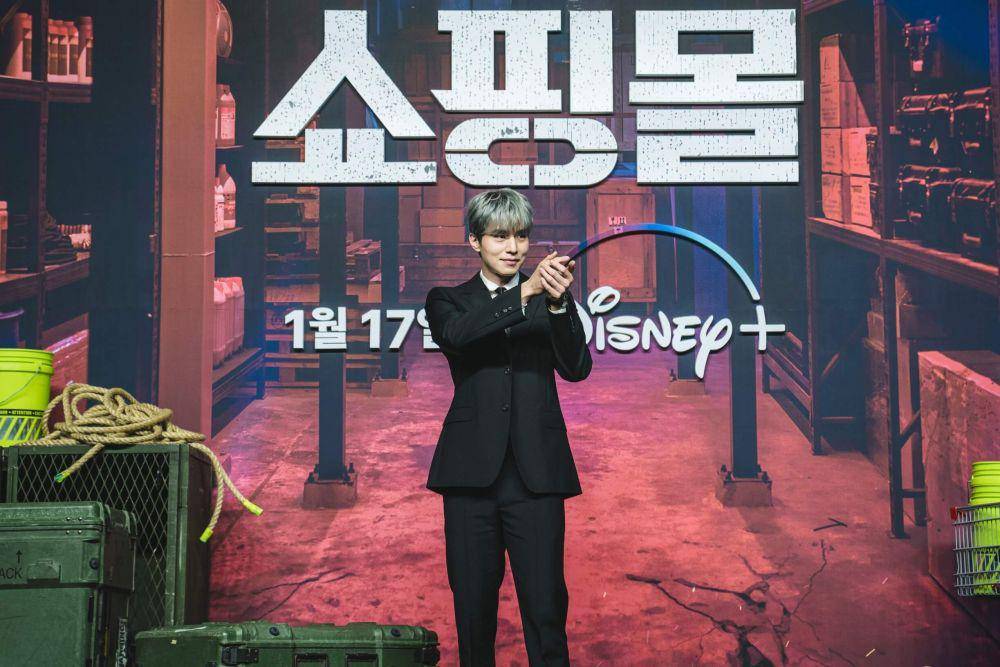 Lee Dong Wook di konferensi pers drakor A Shop For Killers pada Senin (15/01/2024) (dok. Disney+ Hotstar)