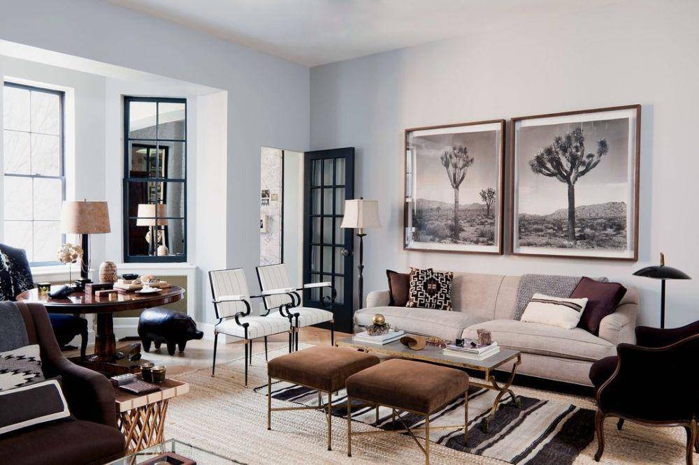 inspirasin dekorasi ruang tamu ala Desainer Interior Nate Berkus (instagram.com/nateberkus)